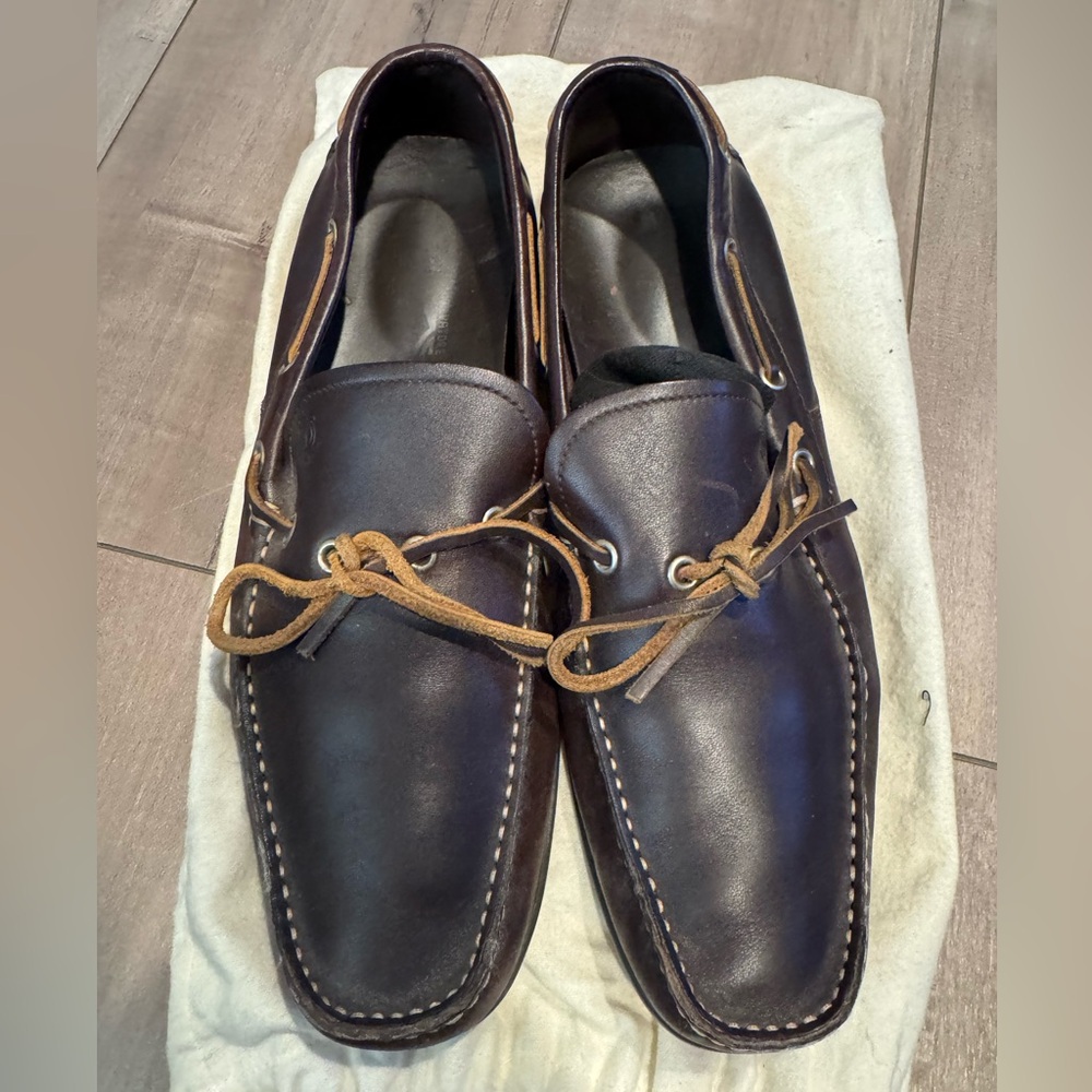 SALVATORE FERRAGAMO Loafers size 8.5 brown